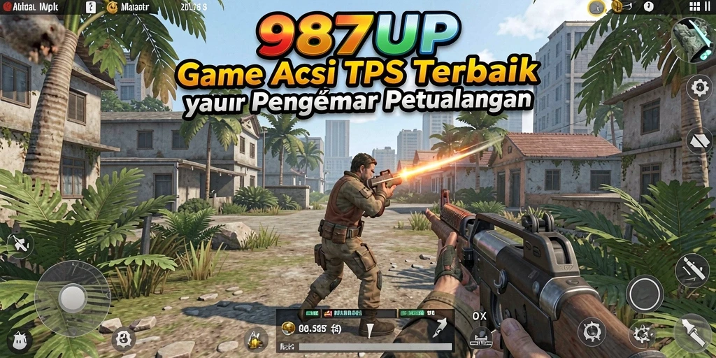 Screenshot utama menampilkan intensitas pertarungan di 987UP.