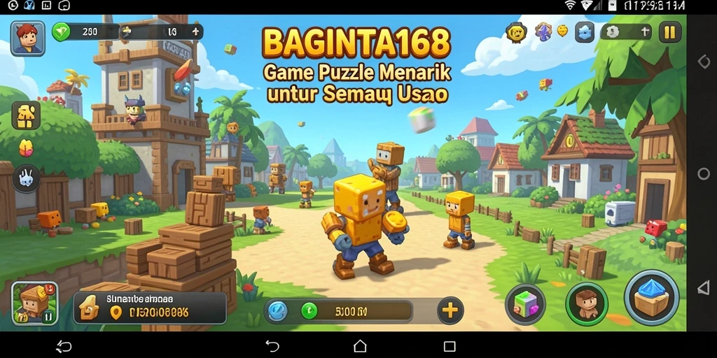 Menampilkan gameplay penuh tantangan dari BAGINTA168.