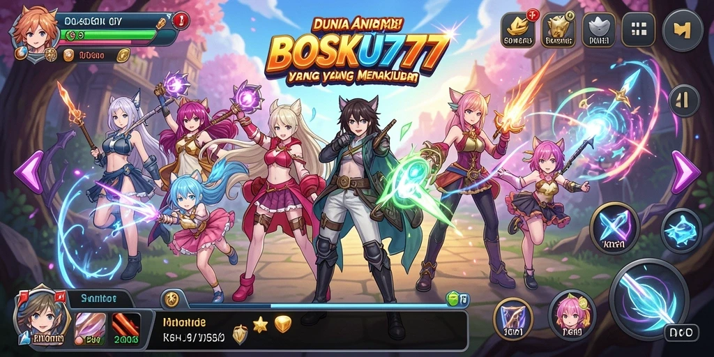 Screenshot menampilkan aksi seru dalam game BOSKU777 yang penuh warna.