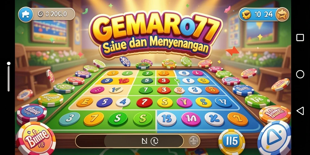 Tampilan menarik dari gameplay Bingo CEMARA77 yang seru.