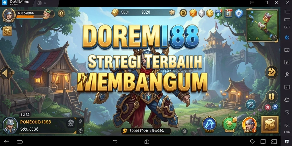Tampilan menarik dari pertempuran strategi di DOREMI88.