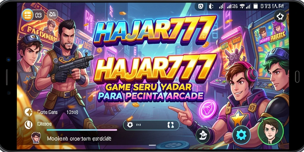 Tampilan menarik dari gameplay seru HAJAR777.