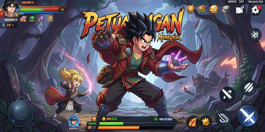 Gameplay seru dan karakter anime menarik di HOKI8815.