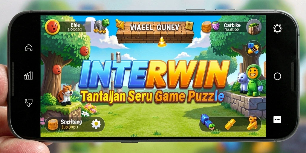 Tampilan gameplay seru dari INTERWIN, tantangan puzzle yang menarik.