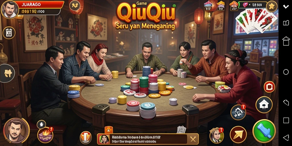 Tampilan gameplay seru dan menegangkan di JUARAGO.