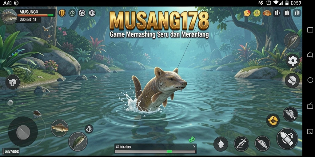 Tangkapan ikan yang memuaskan dalam permainan MUSANG178.