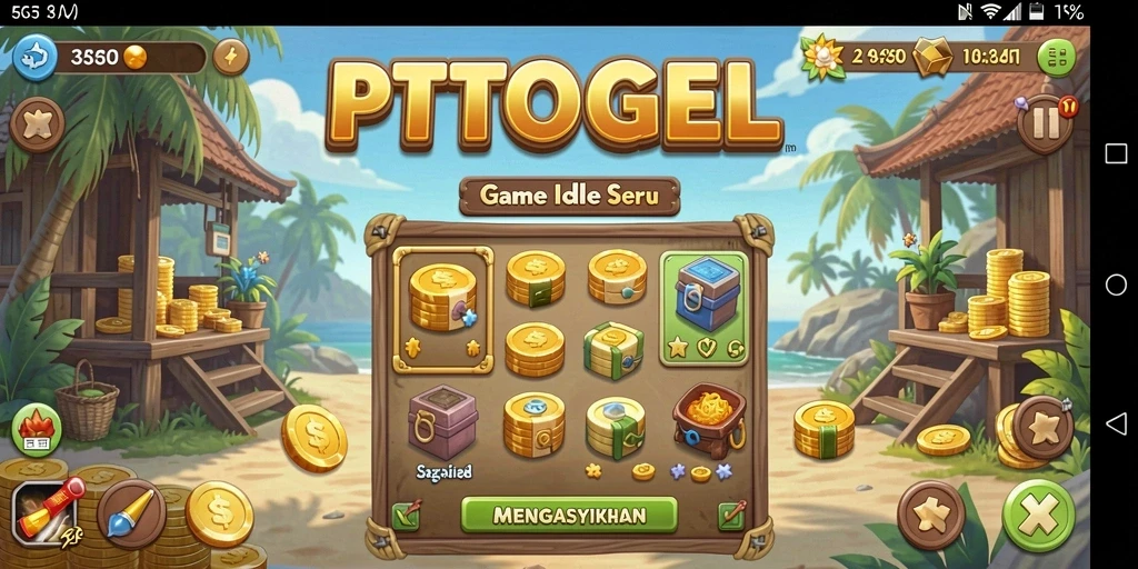 Tampilan gameplay PTTOGEL yang menarik dan menghibur.