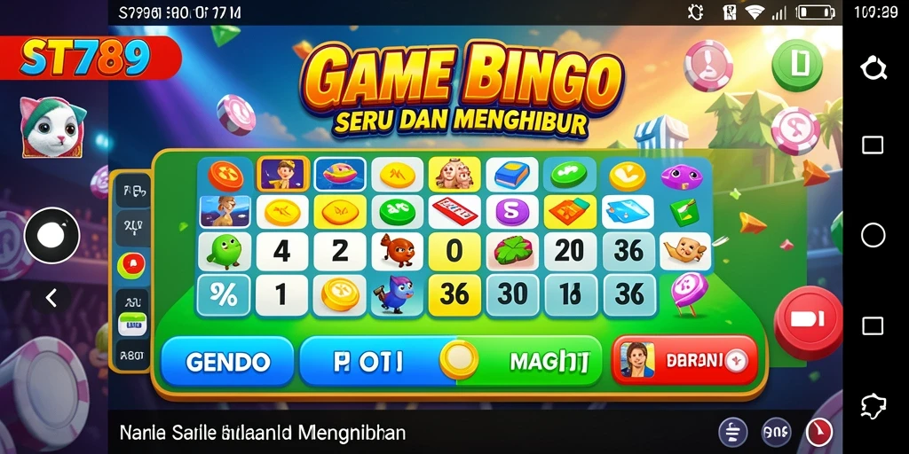 Tampilan gameplay dari aplikasi ST789 yang menarik dan seru.