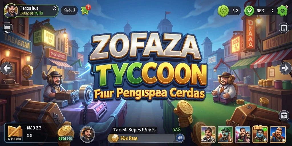 Tampilan gameplay ZOFAZA yang mengasyikkan dan penuh strategi.